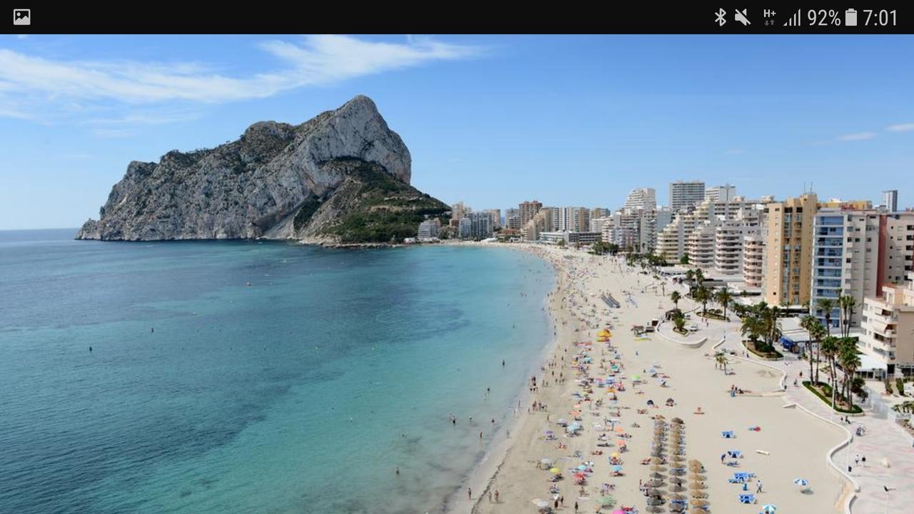 דירות Calpe Centro Turisico מראה חיצוני תמונה